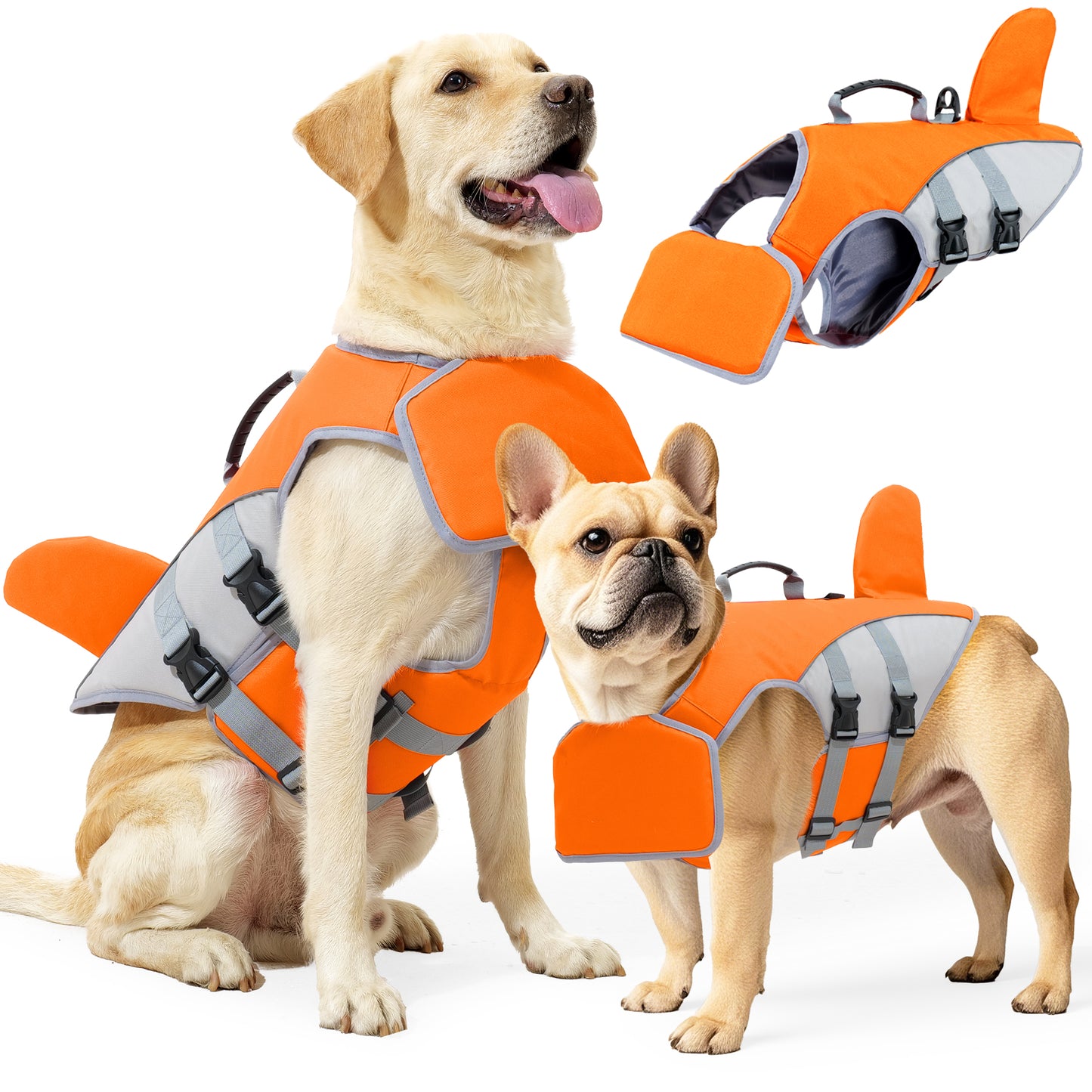 Dog Life Jacket Swimming Aid