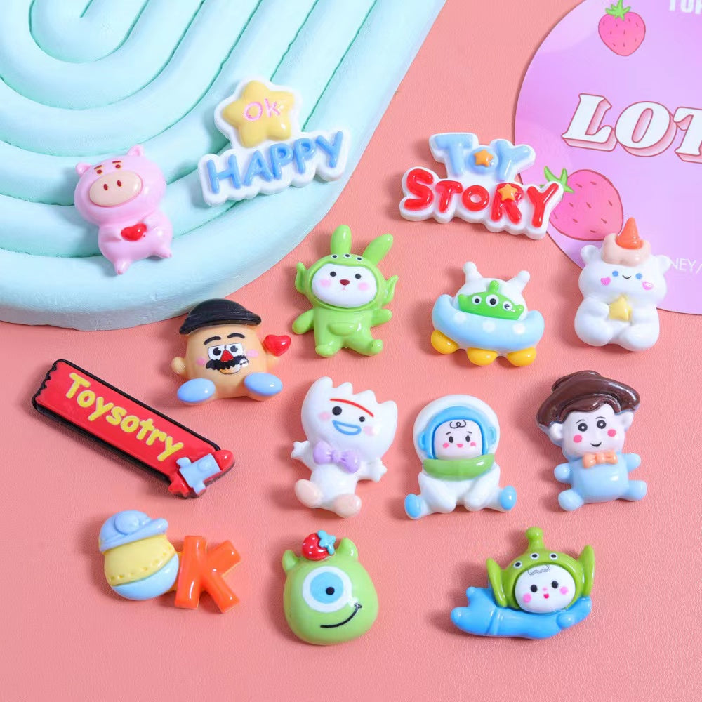 T-Story Flatback Resin Charms
