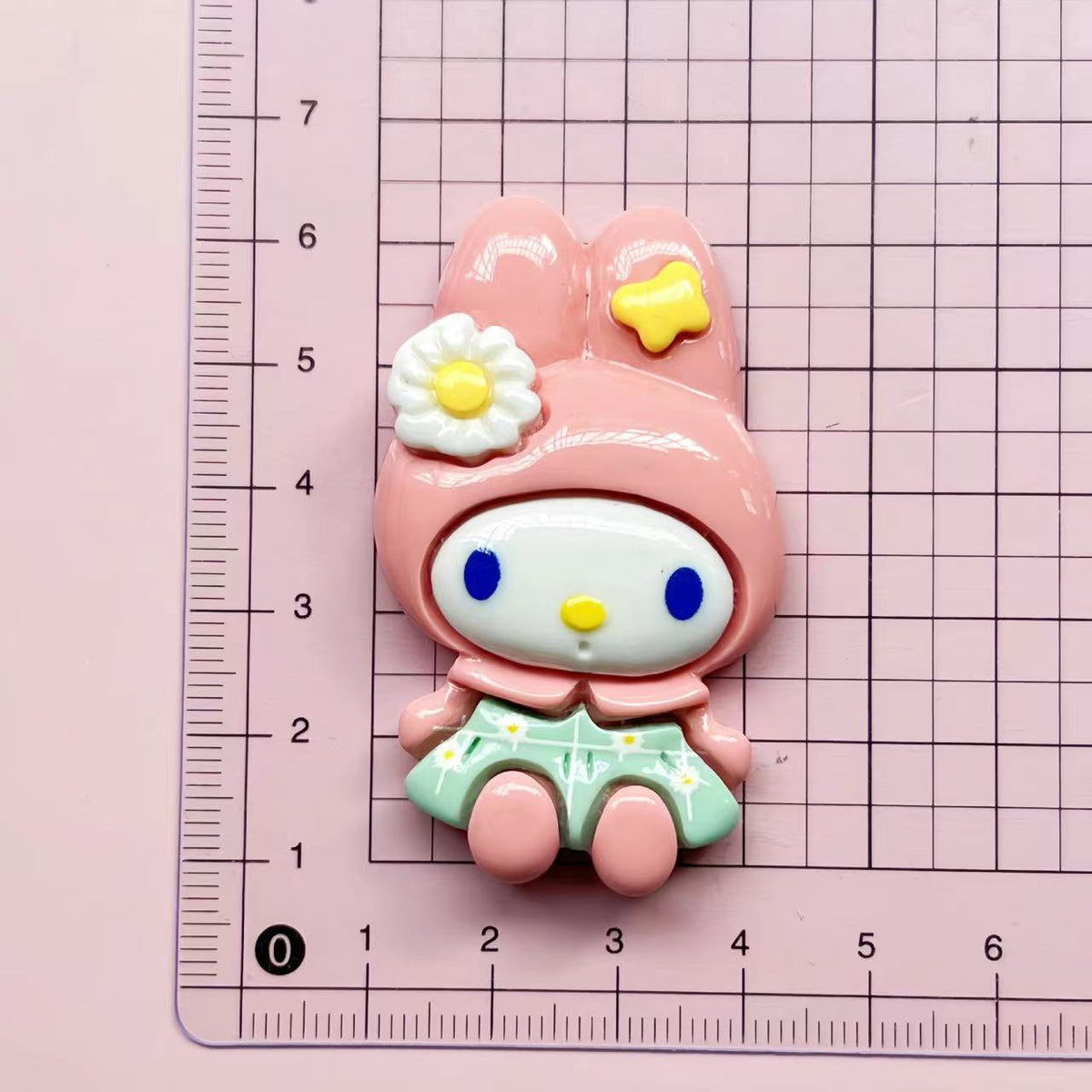 Flower Sro. Flatback Resin Big Charms