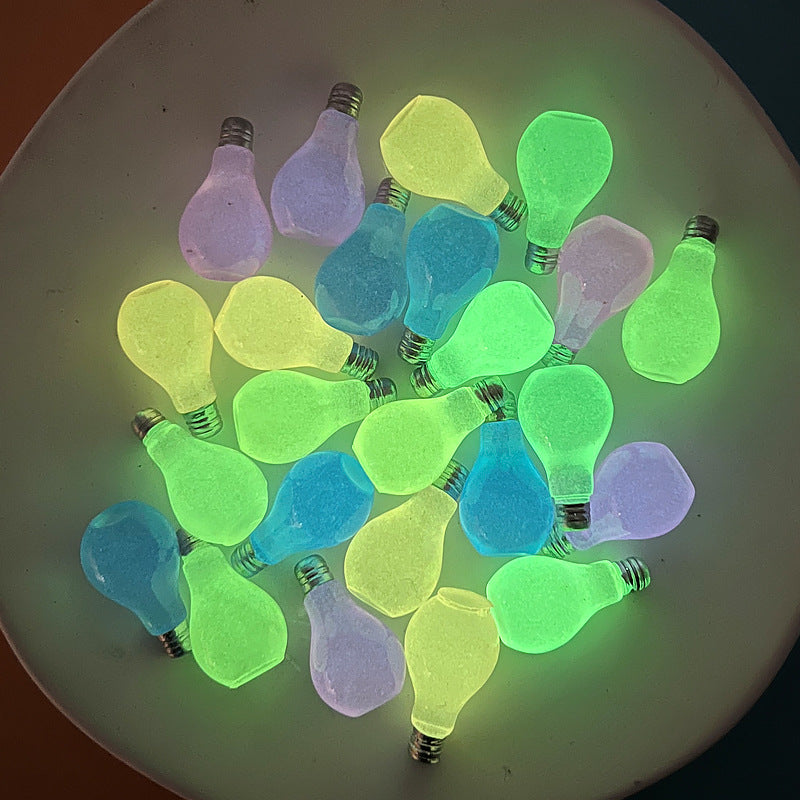 Luminous Bubble Resin Charms