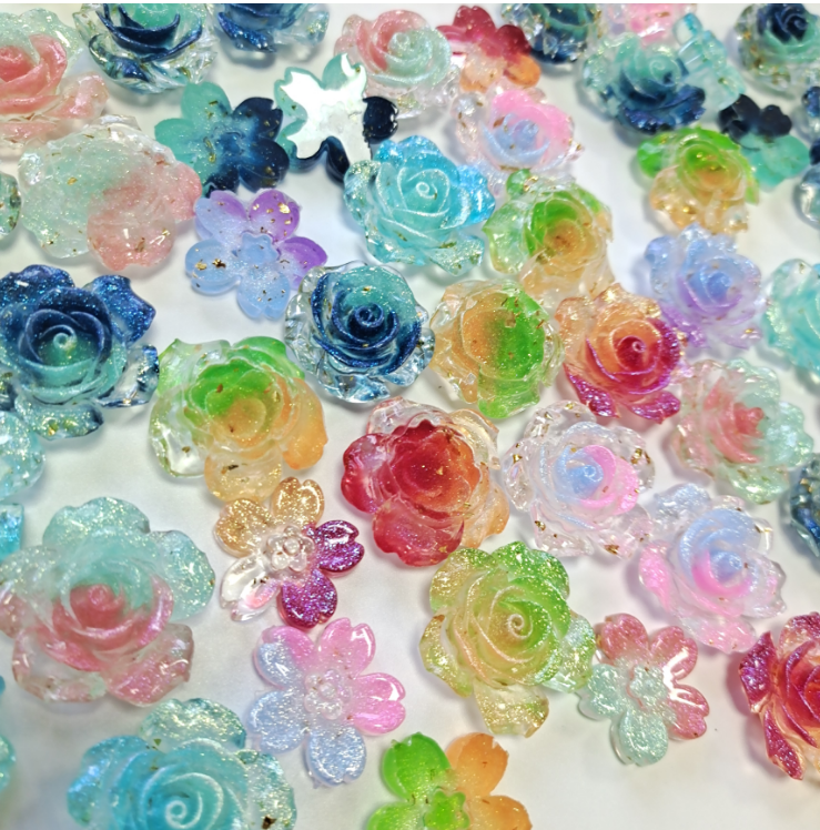 Flower Series Mixed Size Charms