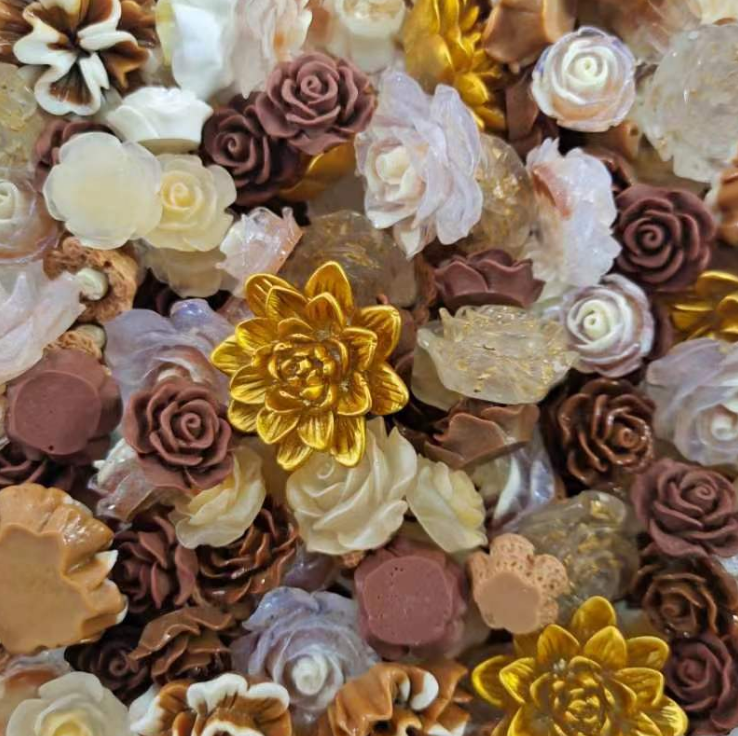 Flower Series Mixed Size Charms