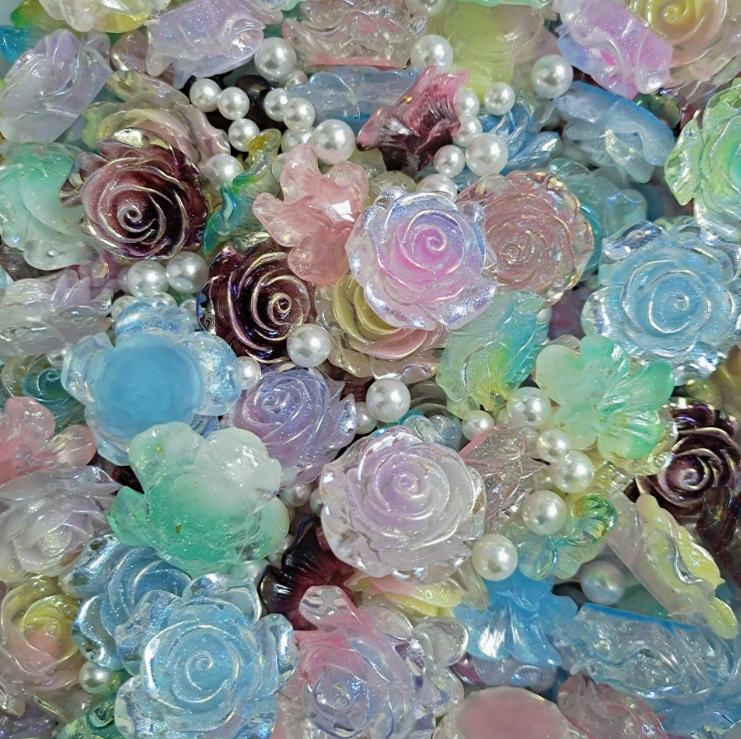 Flower Series Mixed Size Charms