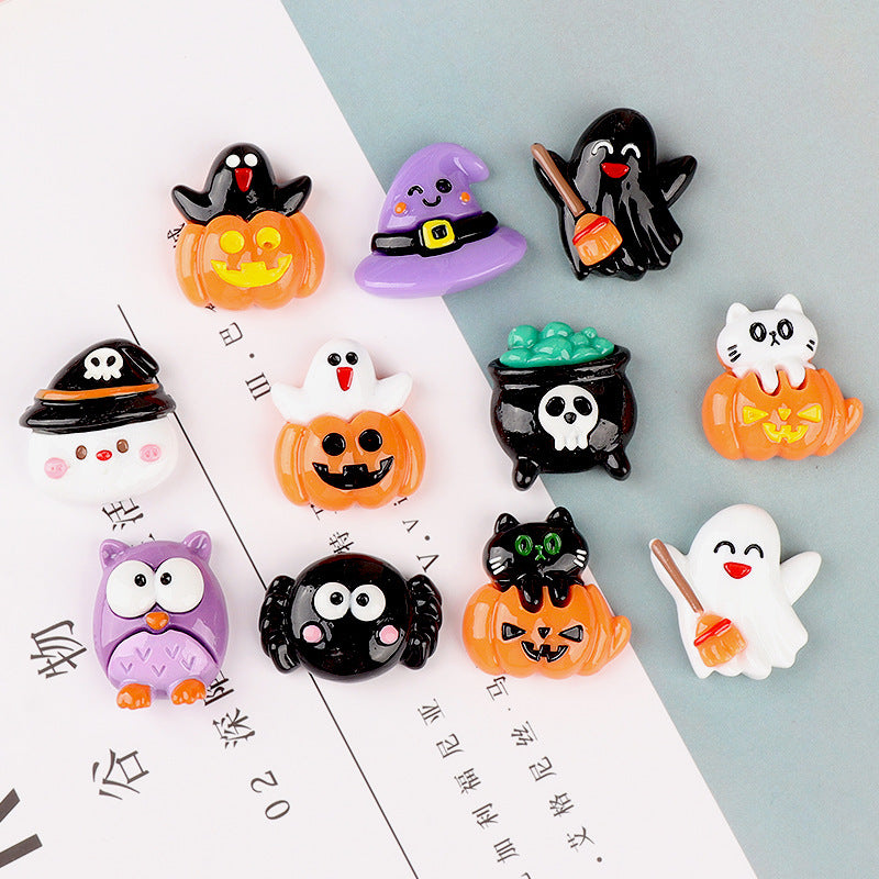 Hollowen Series Flatback Resin Charms