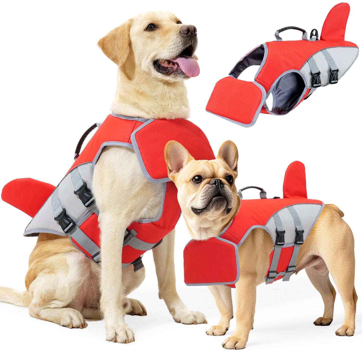 Dog Life Jacket Swimming Aid