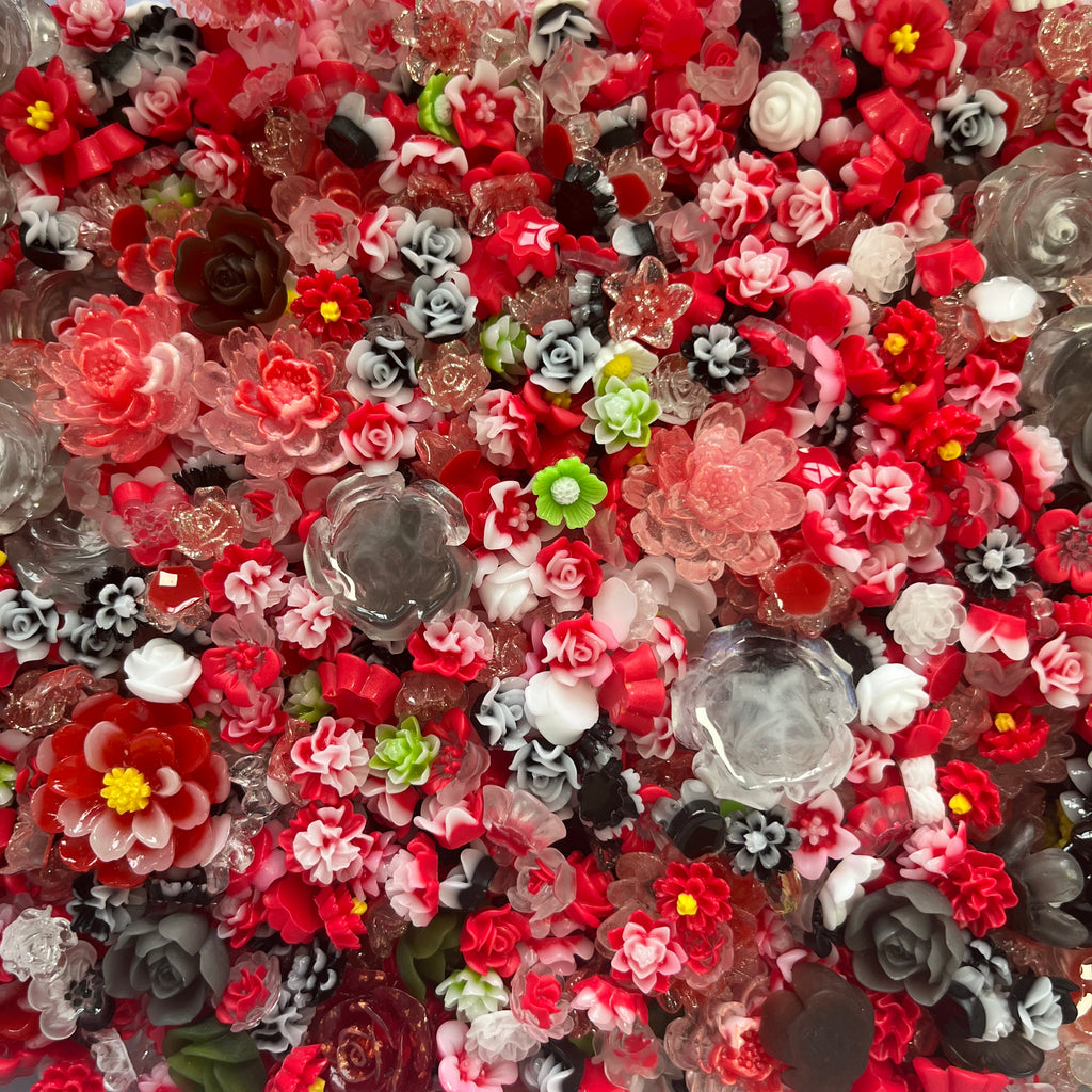 Flower Series Mixed Size Charms