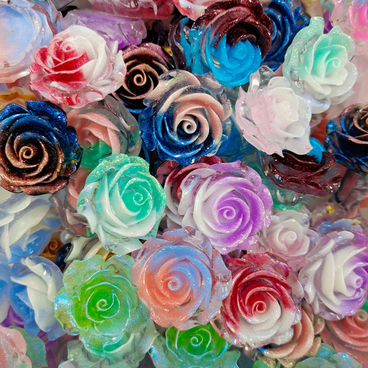Flower Series Mixed Size Charms