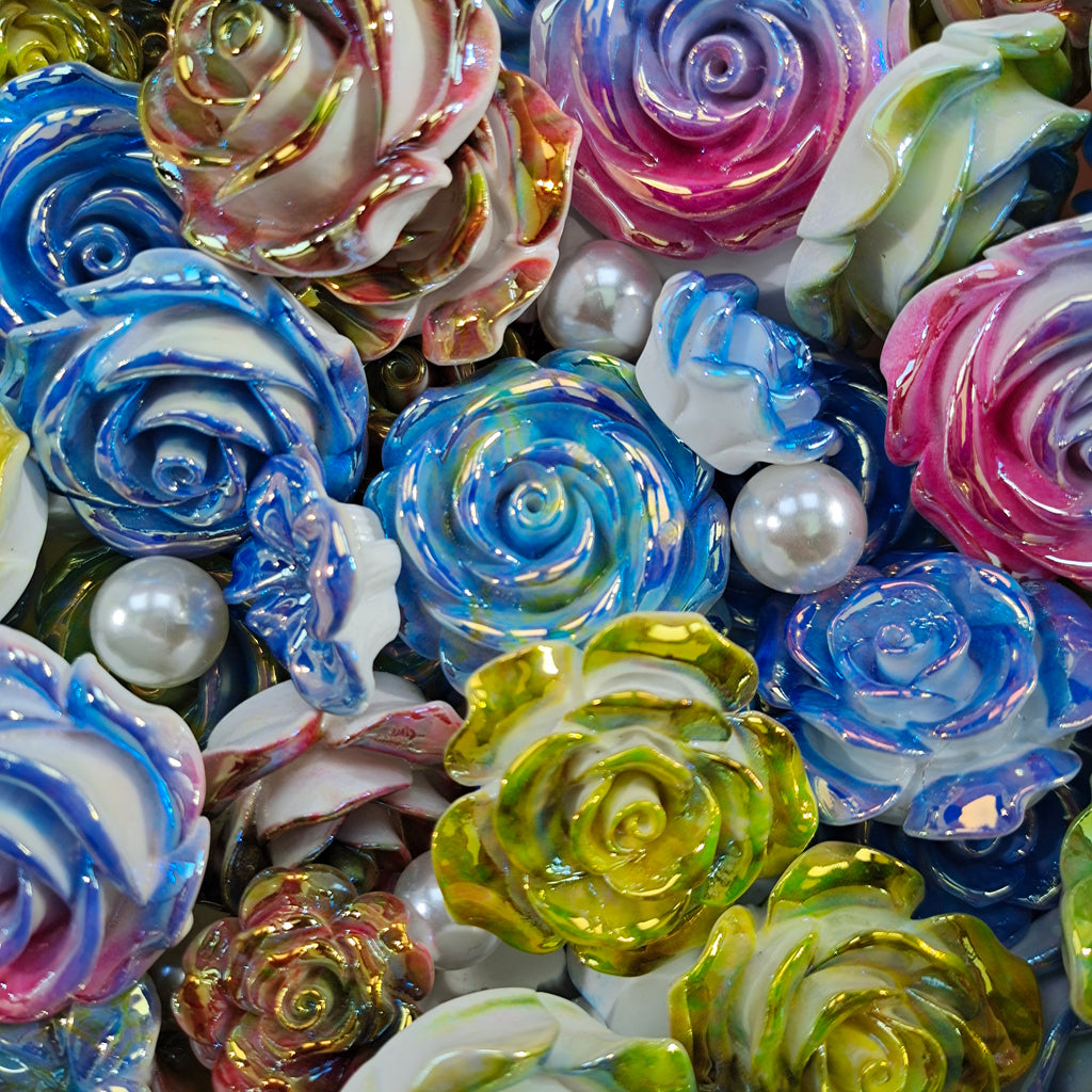 Flower Series Mixed Size Charms