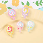 Luminous Lollipops Flatback Resin Charms