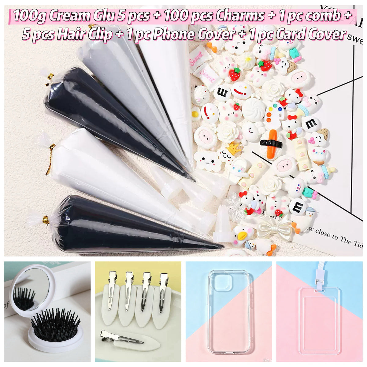Cream Glue DIY Kits