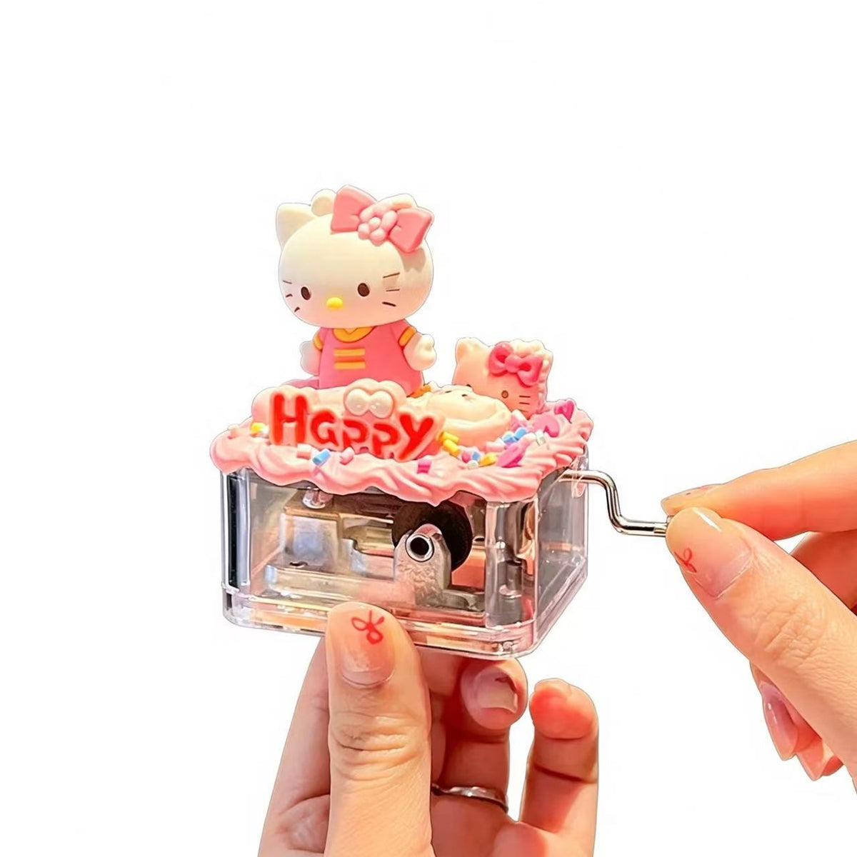 Hand  Crank Music Box Charms Kit