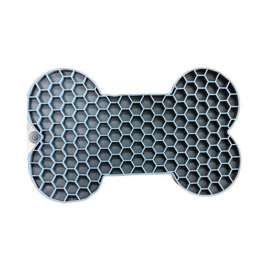 Pet food bowl mat