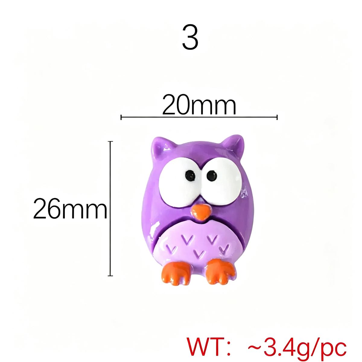 Hollowen Series Flatback Resin Charms