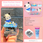 Hand  Crank Music Box Charms Kit