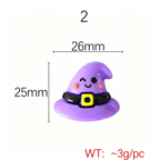 Hollowen Series Flatback Resin Charms