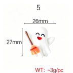 Hollowen Series Flatback Resin Charms