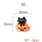 Hollowen Series Flatback Resin Charms
