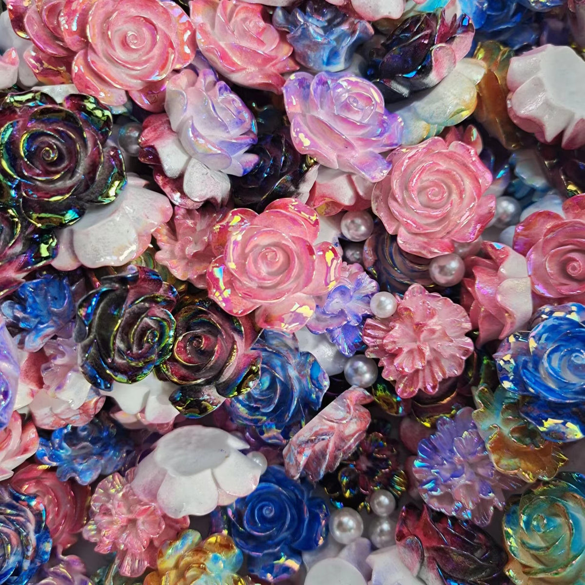 Flower Series Mixed Size Charms