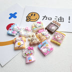 HK Food Series Flatback Resin Charms