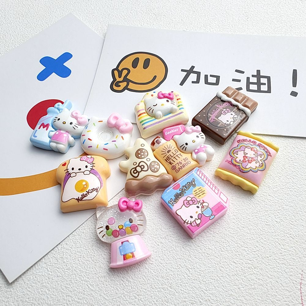 HK Food Series Flatback Resin Charms