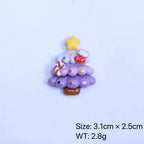 Chrismas Trees Flatback Resin Charms
