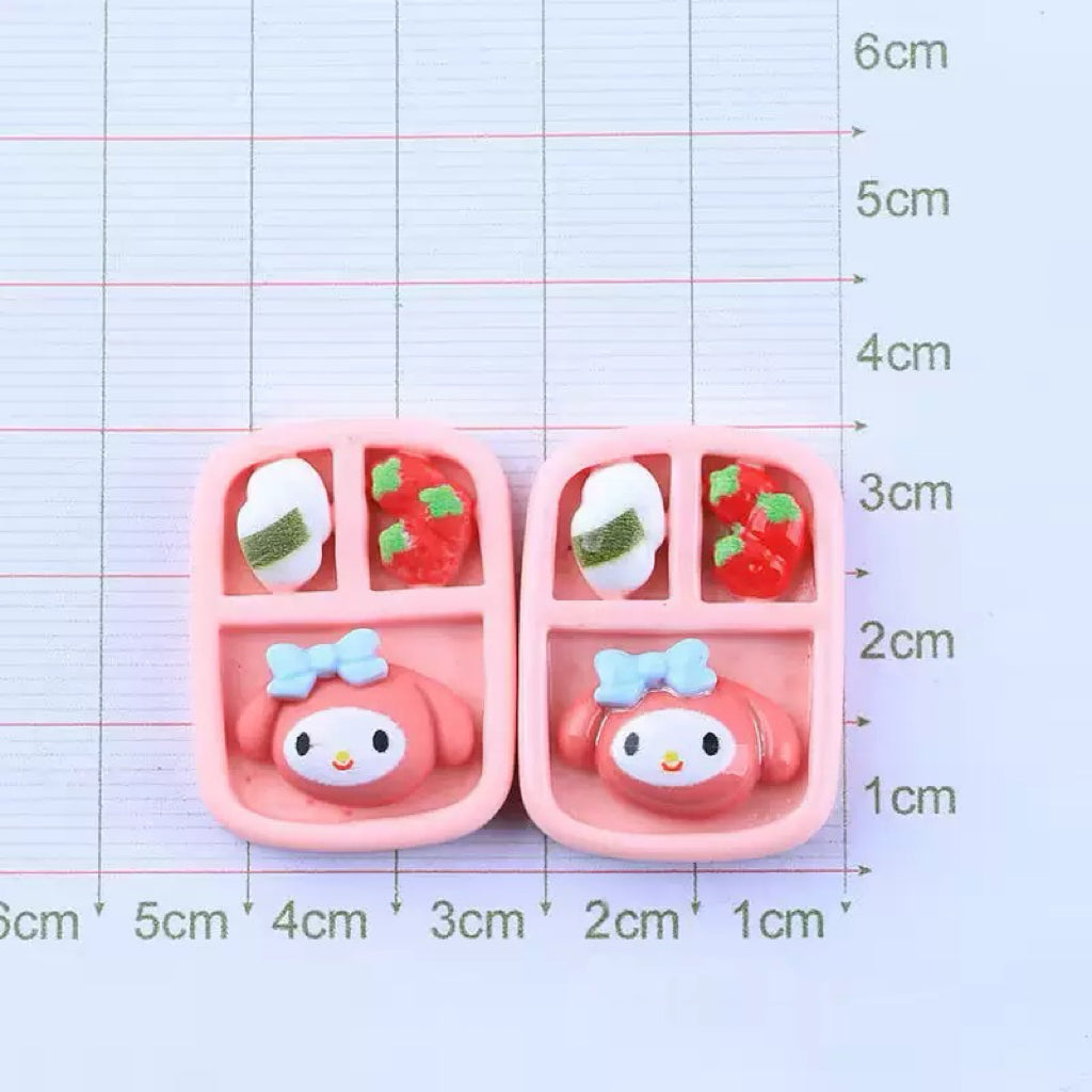Sro. Meal Plate Flatback Resin Charms