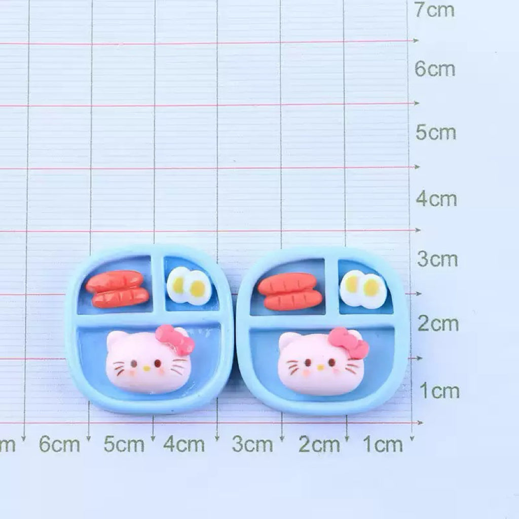 Sro. Meal Plate Flatback Resin Charms