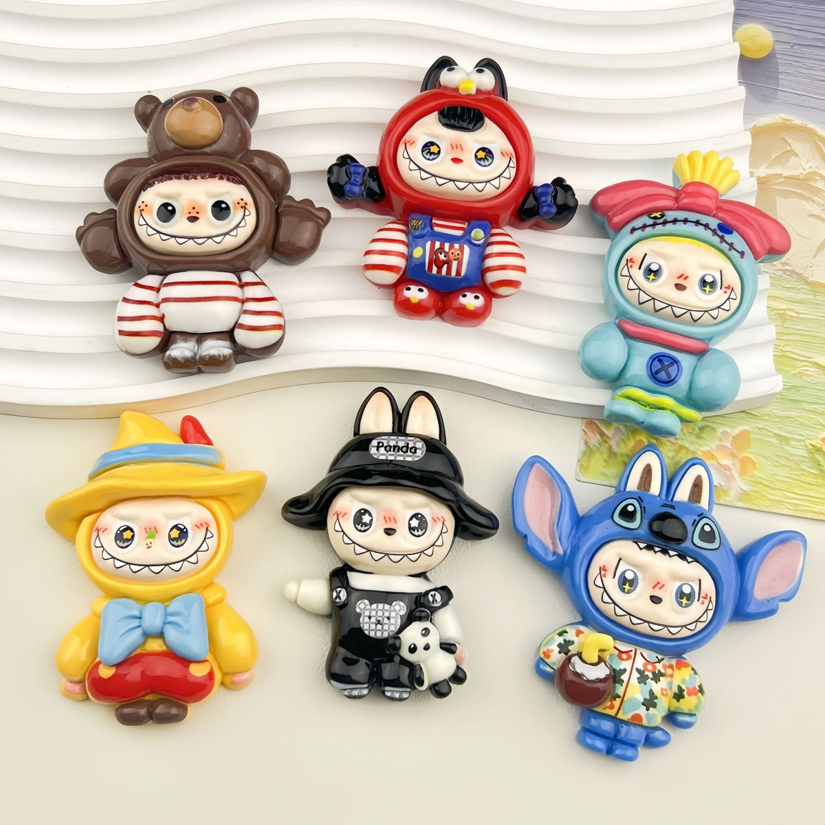 LBB Flatback Resin Big Charms