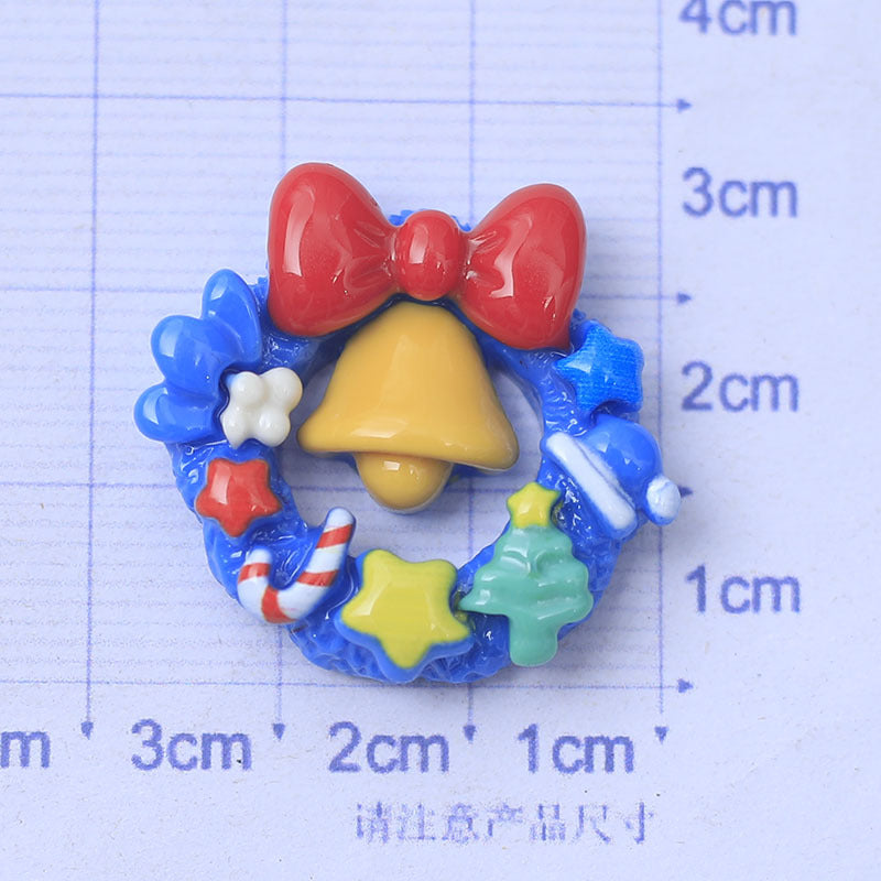 Christmas Ereath Bell Flatback Resin Charms