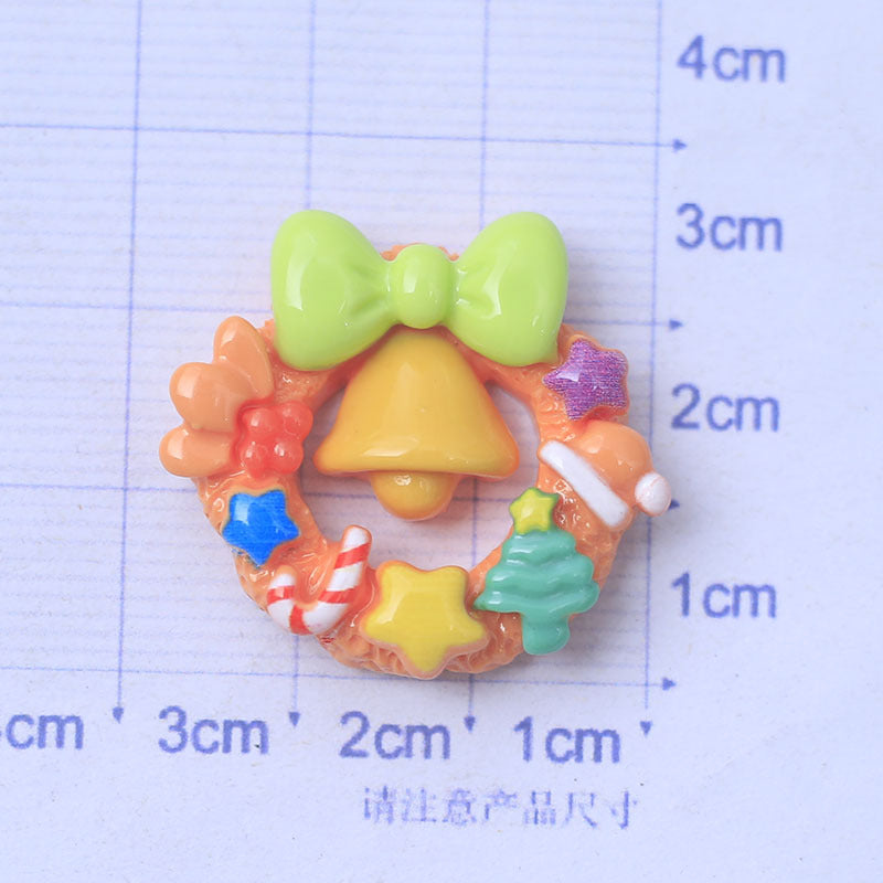 Christmas Ereath Bell Flatback Resin Charms