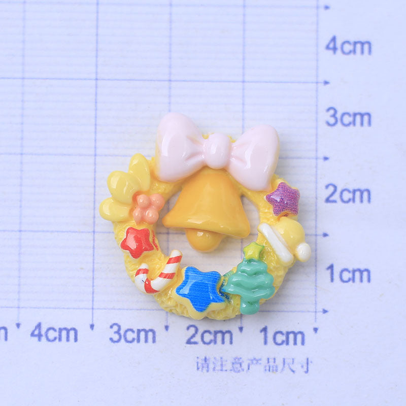 Christmas Ereath Bell Flatback Resin Charms