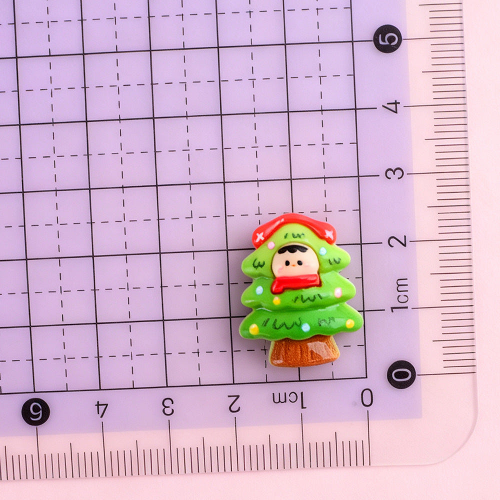 2026 New Chrismas Flatblack Resin Charms