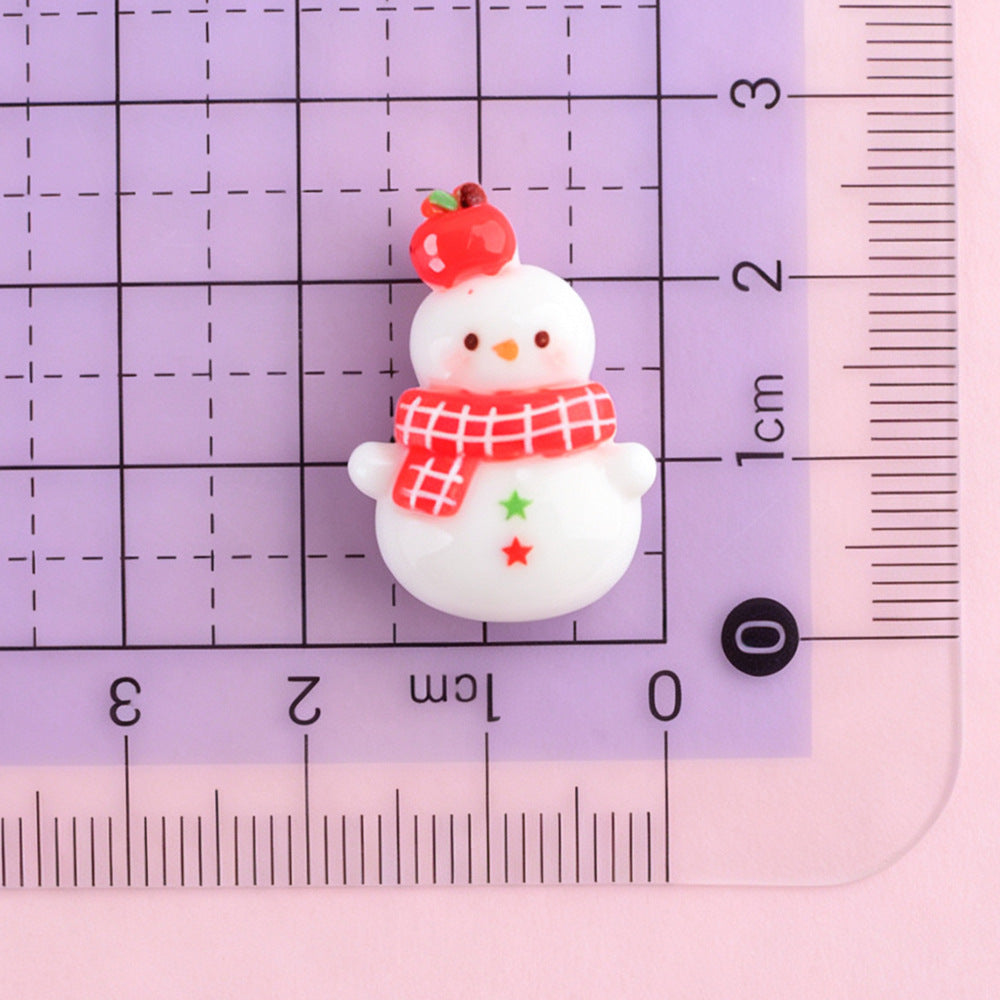 2026 New Chrismas Flatblack Resin Charms