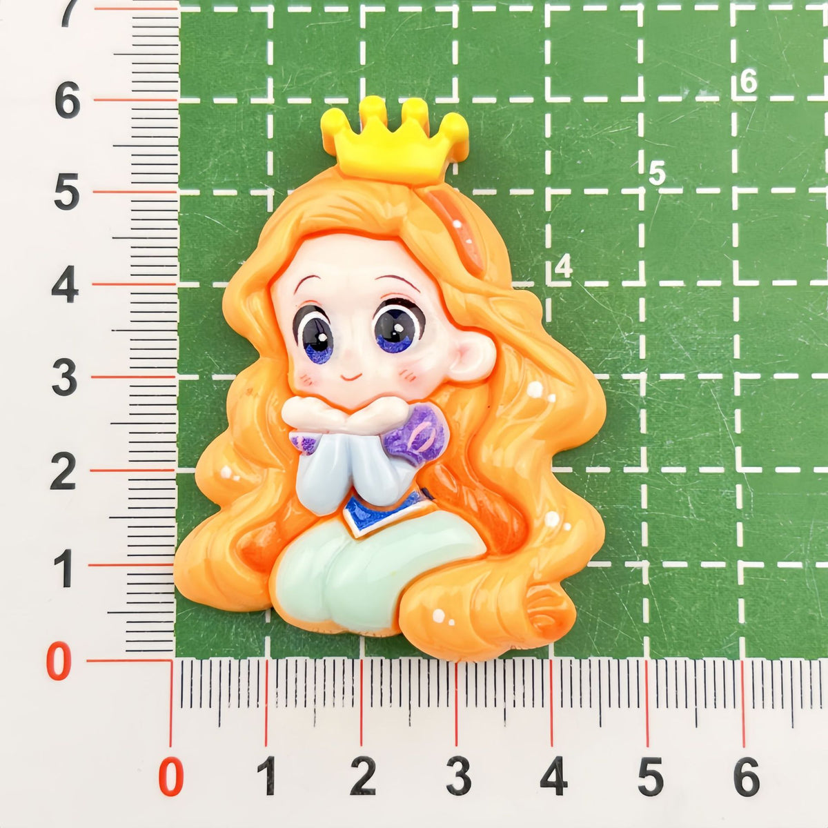 Princess Flatback Resin Big Charms