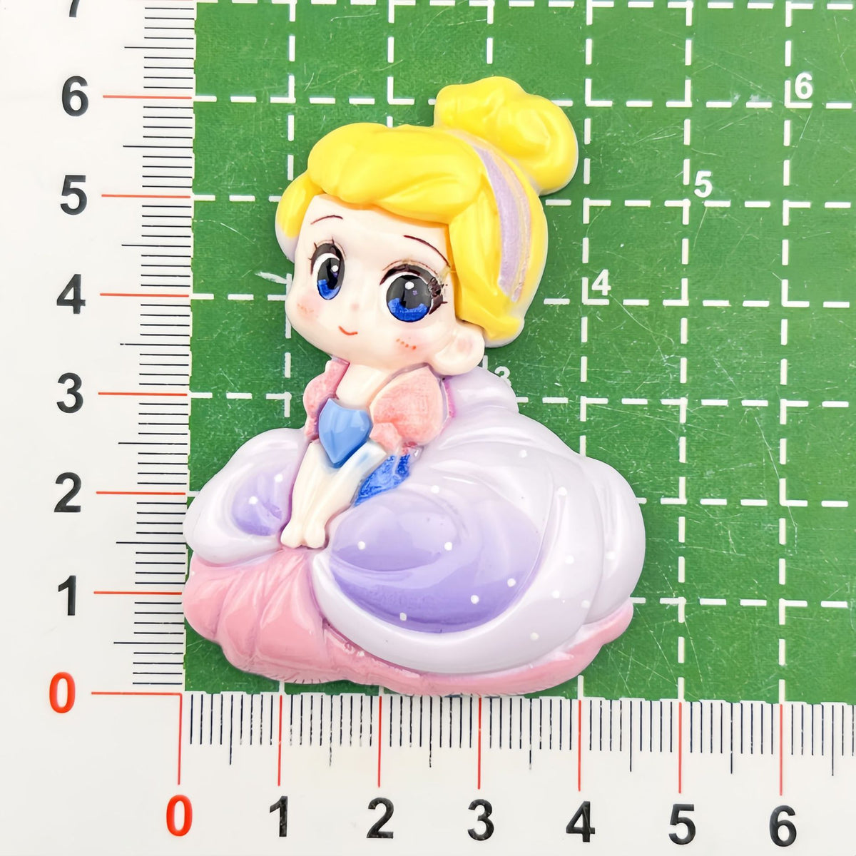Princess Flatback Resin Big Charms