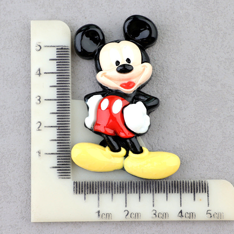 Micky Family Flatback Resin Big Charms