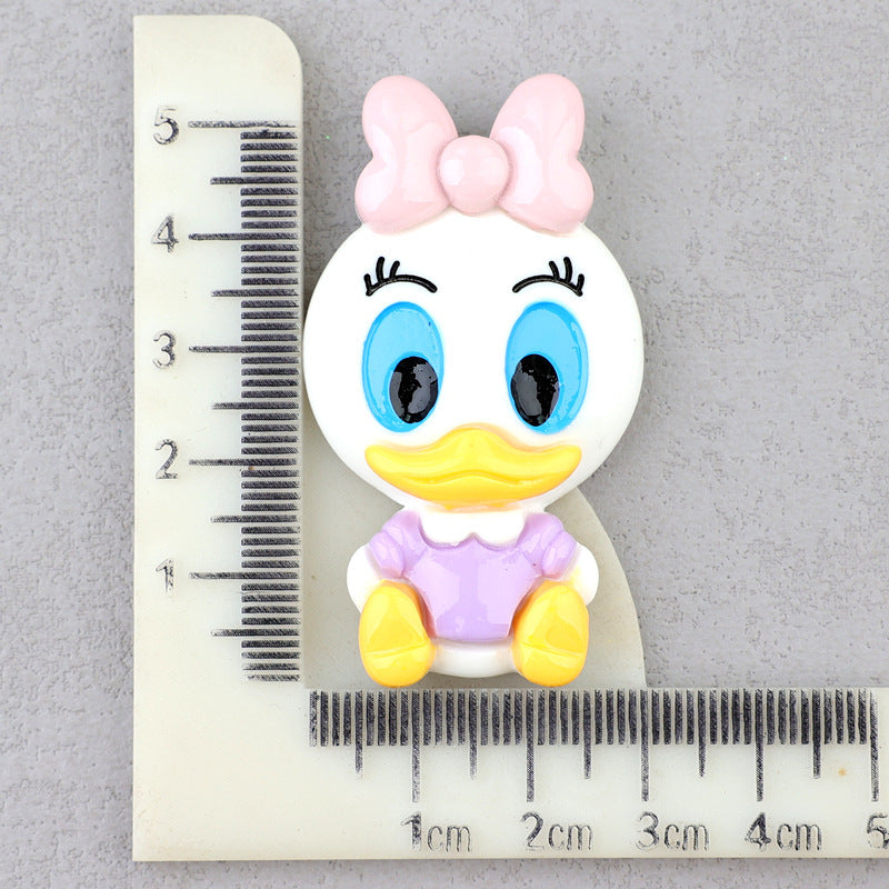 Micky Family Flatback Resin Big Charms
