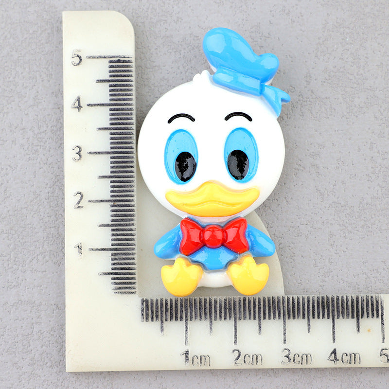 Micky Family Flatback Resin Big Charms