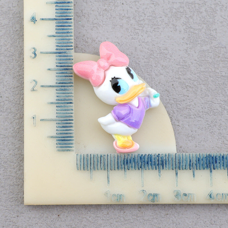 Micky Family Flatback Resin Big Charms
