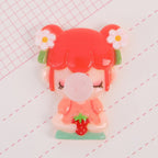Bubble Girls Flatback Resin Charms