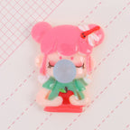 Bubble Girls Flatback Resin Charms