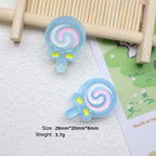 Luminous Lollipops Flatback Resin Charms