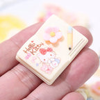 Sanrio Books Flatback Resin Charms