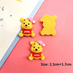Winnie the Pooh Flatback Resin Charms