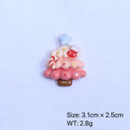 Chrismas Trees Flatback Resin Charms