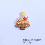 Chrismas Trees Flatback Resin Charms