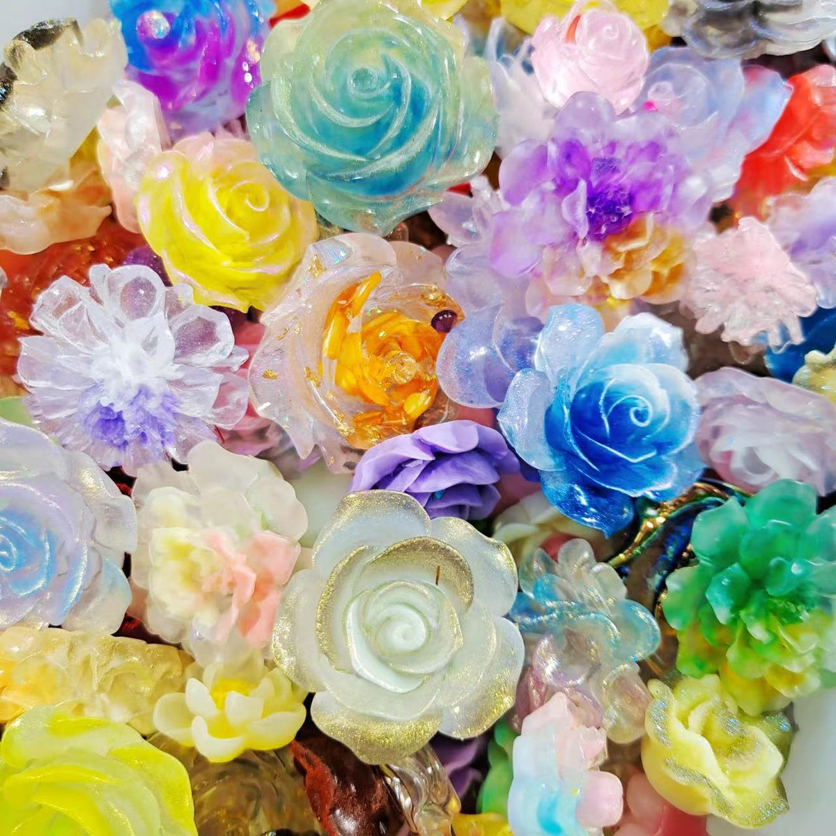 Flower Series Mixed Size Charms